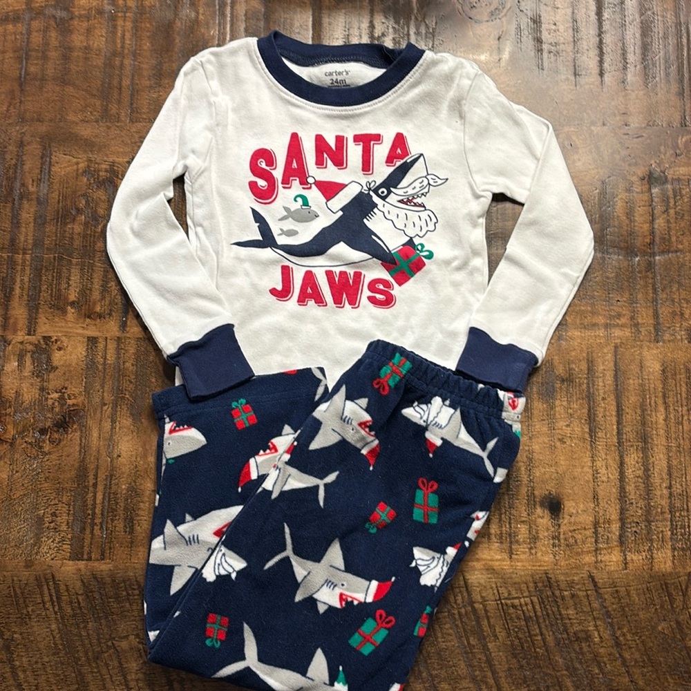 💥3 for $12💥 NWOT baby Christmas  PJs